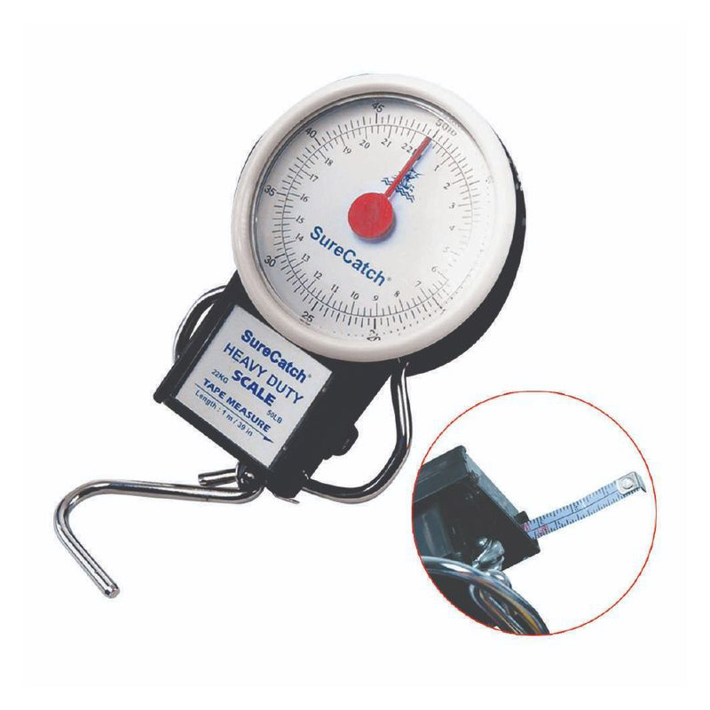 SURECATCH Heavy Duty Scale & Tape Measure