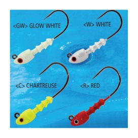 Alternative view of Bomber Shad-Head Jig-Head 3,5-14g