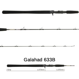 Alternative view of Yamaga Blanks Galahad for Electric Reel