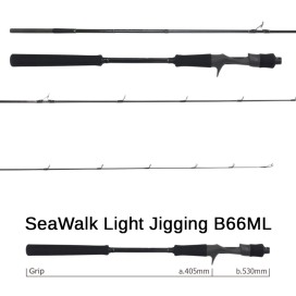 Alternative view of Yamaga Blanks SeaWalk Light Jigging