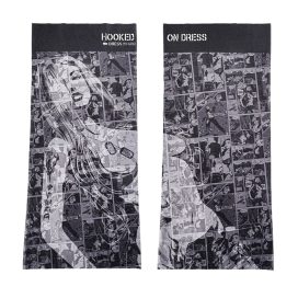 Alternative view of Dress Cool Neck Gaiter ”Girl Comic”