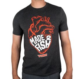 Alternative view of Yum Made 2 Fish T-shirt