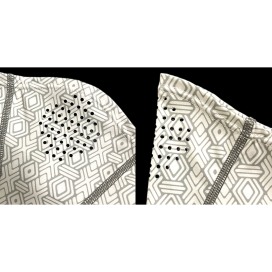 Alternative view of Ripple Fisher Face Mask