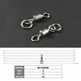 Alternative view of MGFA Rod Ford Swivel With Solid Ring