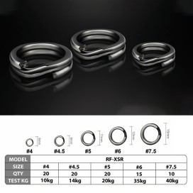 Alternative view of MGFA Rod Ford X-Force Heavy Wire SW Split Rings